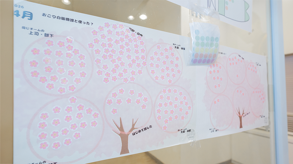 桜をモチーフにしたデザイン